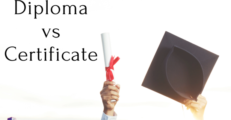 Diploma vs Certificate